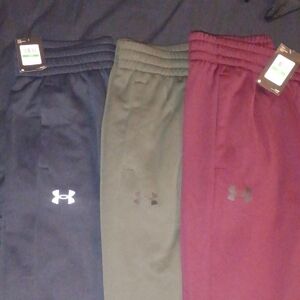 Under Armour Men’s Sweatpants Joggers - Navy, Olive, Burgundy